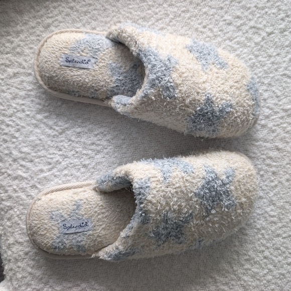 Splendid Other - Splendid Cozy Cream and Gray Slippers